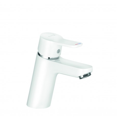 Смеситель KLUDI PURE&EASY 370289165 для раковины на одно отверстие однорычажный без донного клапана