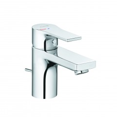 Смеситель KLUDI ZENTA SL 482630565 для раковины на одно отверстие однорычажный с донным клапаном