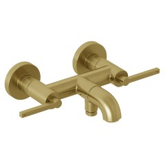 Смеситель KLUDI NOVA FONTE Puristic 20540N015 для ванны с изливом с подключением шланга