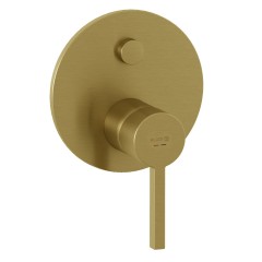 Смеситель KLUDI NOVA FONTE Puristic 20759N015 для ванны и душа встраиваемый внешняя часть с автоматическим переключателем воды PUSH&amp;SWITCH