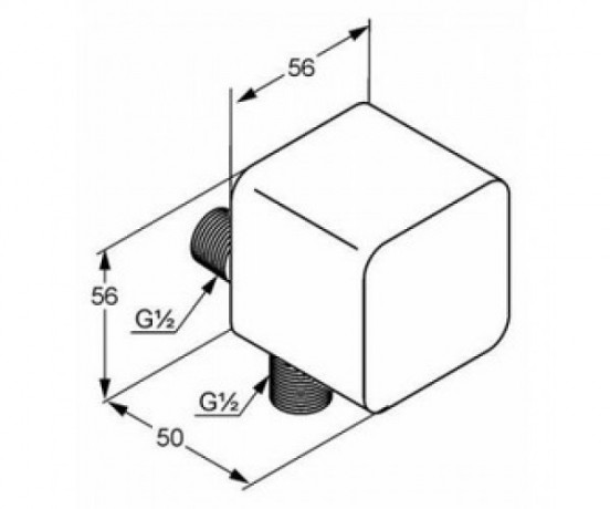 Подключение душевого шланга KLUDI A-QA 6554305-00