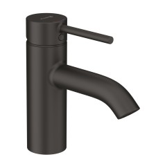 Смеситель KLUDI BOZZ BLACK 382663976 для раковины на одно отверстие однорычажный с донным клапаном