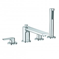 Смеситель KLUDI ZENTA SL 484240565 для ванны на бортик