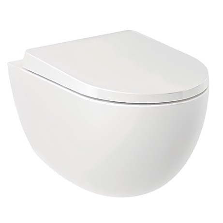 Унитаз KLUDI RESA D 24WCW0243 подвесной безободковый