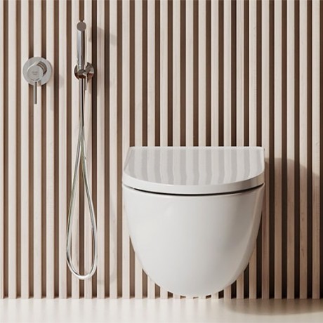 Сиденье KLUDI Resa D 24WCS43S с крышкой с плавным опусканием