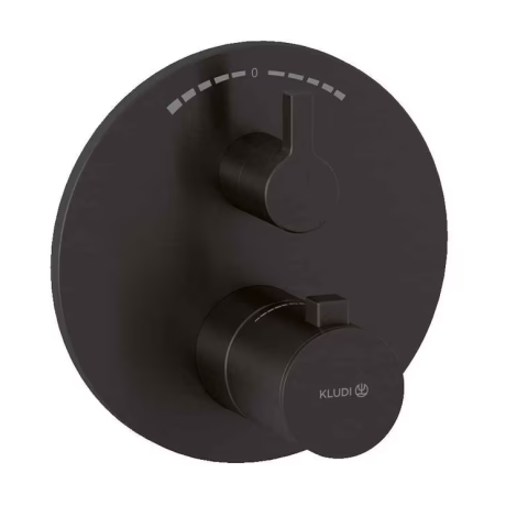 Термостат KLUDI NOVA FONTE 20810N215 для душа встраиваемый на 2 потребителя внешняя часть
