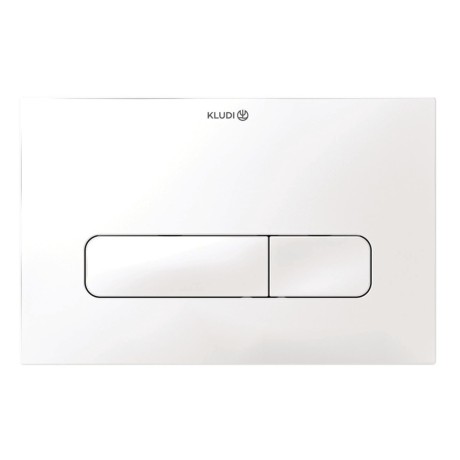 Клавиша смыва KLUDI UNIFIX 30PP0153 для унитаза цвет белый матовый