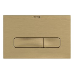 Клавиша смыва KLUDI UNIFIX 30PP01N0 для унитаза цвет брашированное золото