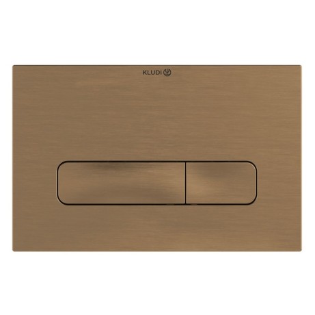 Клавиша смыва KLUDI UNIFIX 30PP01N1 для унитаза цвет брашированная бронза